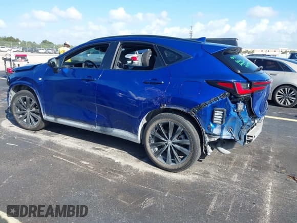 ✅ 2024 Lexus NX 350 F Sport • VIN: 2T2KGCEZ2RC036395 • Lot: 43349030. Listed on IAAI with 31,212 mi. Free auction sales archive from the USA and detailed vehicle history report at DreamBid. Image 3.