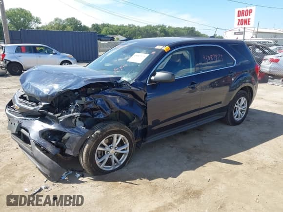 ✅ 2017 Chevrolet Equinox LS • VIN: 2GNFLEEK5H6335130 • Лот: 43087979. Опубликован ранее на IAAI с пробегом 112 497 миль. Бесплатный доступ к архиву аукционных продаж из США и подробный отчёт об истории автомобиля на DreamBid. Изображение 2.