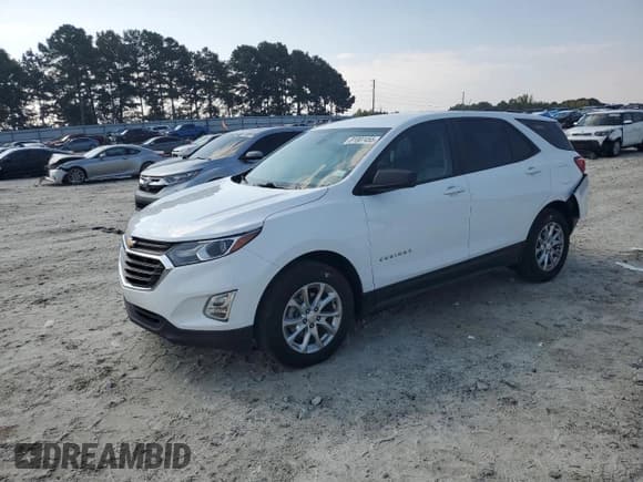 ✅ 2020 Chevrolet Equinox LS • VIN: 2GNAXFEV6L6241670 • Лот: 81007455. Опубликован ранее на Copart с пробегом 152 161 миль. Бесплатный доступ к архиву аукционных продаж из США и подробный отчёт об истории автомобиля на DreamBid. Изображение 1.