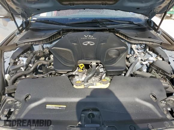 ✅ 2021 Infiniti Q60 Red Sport 400 • VIN: JN1FV7LL4MM560793 • Лот: 59725855. Опубликован ранее на Copart с пробегом 54 162 миль. Бесплатный доступ к архиву аукционных продаж из США и подробный отчёт об истории автомобиля на DreamBid. Изображение 11.