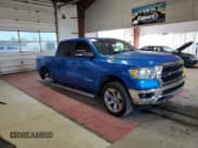 ✅ 2022 Ram 1500 Big Horn • VIN: 1C6RRFFG7NN427472 • Lot: 81822505. Listed on Copart with 63,024 mi. Free auction sales archive from the USA and detailed vehicle history report at DreamBid. Image 4.