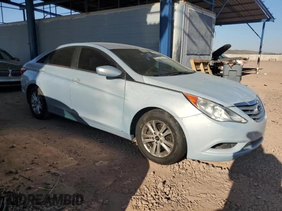 ✅ 2013 Hyundai Sonata GLS • VIN: 5NPEB4AC2DH723776 • Lot: 57909515. Listed on Copart with 117,530 mi. Free auction sales archive from the USA and detailed vehicle history report at DreamBid. Image 4.