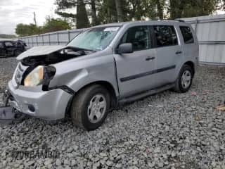 2011 Honda Pilot LX with VIN 5FNYF4H26BB064174, listed as a Copart auction lot 81345085 with 155,133 mi miles and Salvage title. Bid and sale history available at DreamBid. Image 1.