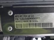 ✅ 2021 Jeep Wrangler Sport • VIN: 1C4GJXAN2MW541827 • Lot: 42037130. Listed on IAAI with 55,484 mi. Free auction sales archive from the USA and detailed vehicle history report at DreamBid. Image 9.