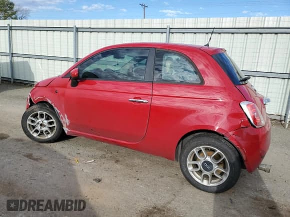 ✅ 2012 FIAT 500 Pop • VIN: 3C3CFFAR7CT125312 • Lot: 49885775. Listed on Copart with 190,364 mi. Free auction sales archive from the USA and detailed vehicle history report at DreamBid. Image 2.