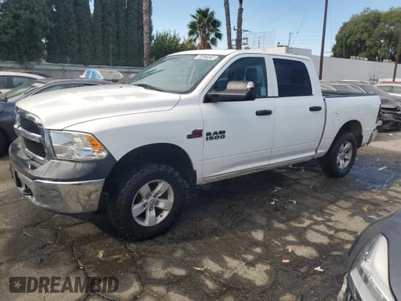 ✅ 2018 Ram 1500 Tradesman • VIN: 1C6RR7KM3JS228139 • Lot: 69522325. Listed on Copart with 179,567 mi. Free auction sales archive from the USA and detailed vehicle history report at DreamBid. Image 1.