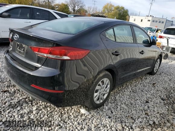 ✅ 2018 Hyundai Elantra SE • VIN: KMHD74LF3JU495482 • Lot: 91108175. Listed on Copart with 99,682 mi. Free auction sales archive from the USA and detailed vehicle history report at DreamBid. Image 3.
