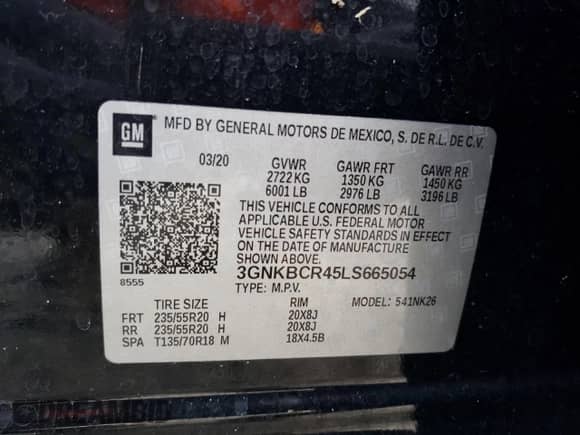 2020 Chevrolet Blazer LT z VIN 3GNKBCR45LS665054, wystawiony jako Copart lot #48174903 z przebiegiem 63 460 mil mil oraz . Historia ofert i sprzedaży dostępna na DreamBid. Obrazek 13.