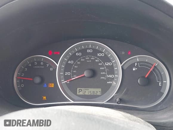 ✅ 2011 Subaru Impreza Outback Special Sports • VIN: JF1GH6D64BH829124 • Lot: 42442220. Listed on IAAI with 215,827 mi. Free auction sales archive from the USA and detailed vehicle history report at DreamBid. Image 7.