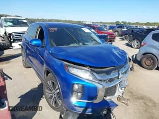 ✅ 2020 Mitsubishi Outlander ES • VIN: JA4AR3AU9LU023538 • Lot: 43509740. Listed on IAAI with 376,743 mi. Free auction sales archive from the USA and detailed vehicle history report at DreamBid. Image 1.