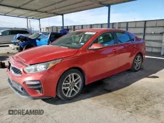 ✅ 2019 Kia Forte EX • VIN: 3KPF54AD5KE114106 • Лот: 80877545. Опубликован ранее на Copart с пробегом 137 315 миль. Бесплатный доступ к архиву аукционных продаж из США и подробный отчёт об истории автомобиля на DreamBid. Изображение 1.