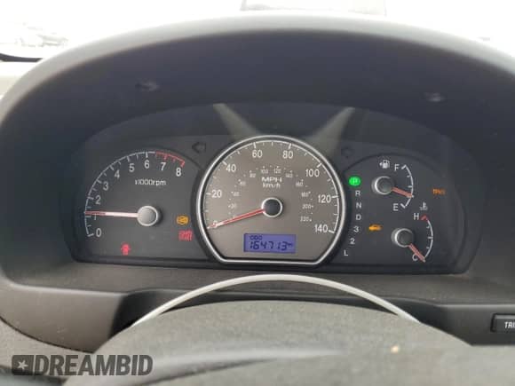 2008 Hyundai Elantra GLS with VIN KMHDU46D58U455174, listed as a Copart auction lot 91684835 with 164,713 mi miles and Clean title. Bid and sale history available at DreamBid. Image 9.