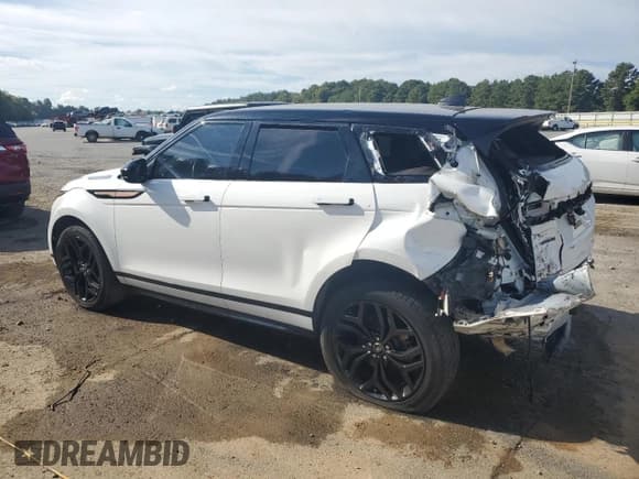 ✅ 2022 Land Rover Range Rover Evoque R-Dynamic S • VIN: SALZT2FX9NH174455 • Lot: 85312235. Listed on Copart with 62,118 mi. Free auction sales archive from the USA and detailed vehicle history report at DreamBid. Image 2.