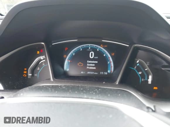 ✅ 2019 Honda Civic EX-L • VIN: 19XFC1F71KE014995 • Lot: 43548784. Listed on IAAI with 97,221 mi. Free auction sales archive from the USA and detailed vehicle history report at DreamBid. Image 7.