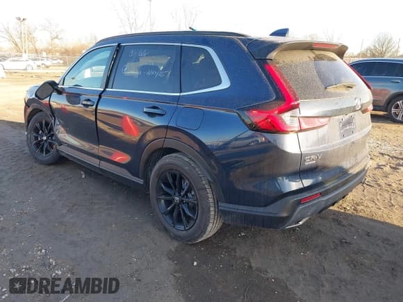 ✅ 2025 Honda CR-V Sport • VIN: 7FARS6H58SE055549 • Lot: 41672095. Listed on IAAI with 828 mi. Free auction sales archive from the USA and detailed vehicle history report at DreamBid. Image 3.