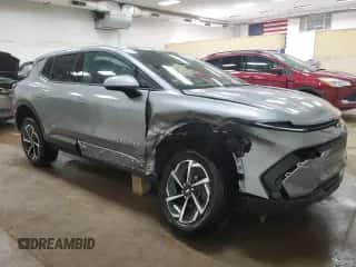 2025 Chevrolet Equinox EV LT1 w/PCY z VIN 3GN7DMRP0SS231896, wystawiony jako Copart lot #69399525 z przebiegiem 2 324 mil mil oraz Czysty tytuł • Clean title. Historia ofert i sprzedaży dostępna na DreamBid. Obrazek 4.