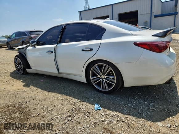 ✅ 2019 Infiniti Q50 Sport • VIN: JN1EV7AR3KM551728 • Lot: 66893925. Listed on Copart with 50,499 mi. Free auction sales archive from the USA and detailed vehicle history report at DreamBid. Image 2.