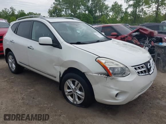 ✅ 2012 Nissan Rogue SL • VIN: JN8AS5MV8CW403599 • Lot: 42356427. Wystawiony na IAAI z przebiegiem 104 334 mil. Bezpłatny archiwum sprzedaży aukcyjnych z USA i szczegółowy raport historii pojazdu na DreamBid. Zdjęcie 1.