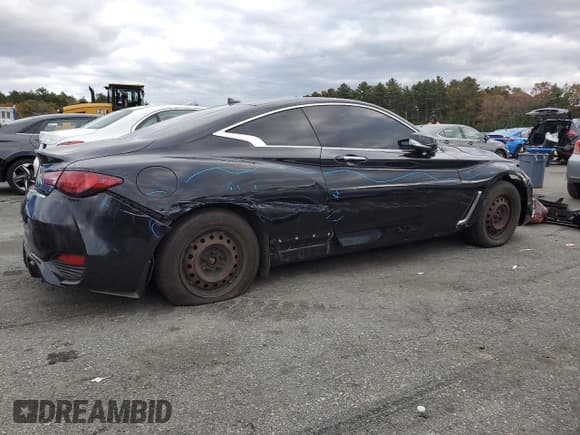 ✅ 2017 Infiniti Q60 Premium • VIN: JN1CV7EL9HM320113 • Лот: 89480415. Опубликован ранее на Copart с пробегом 83 419 миль. Бесплатный доступ к архиву аукционных продаж из США и подробный отчёт об истории автомобиля на DreamBid. Изображение 3.