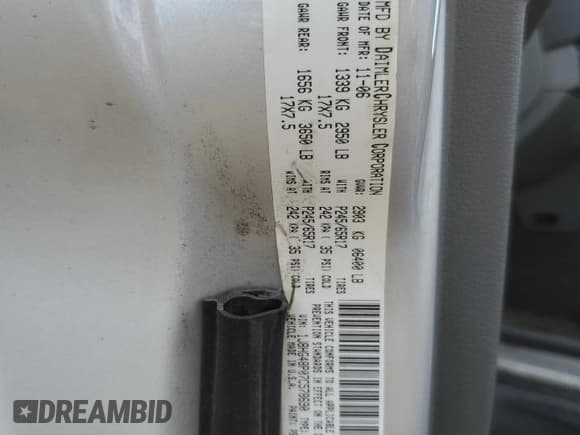 ✅ 2007 Jeep Commander Sport • VIN: 1J8HG48P07C578690 • Lot: 68453585. Listed on Copart with 182,417 mi. Free auction sales archive from the USA and detailed vehicle history report at DreamBid. Image 12.