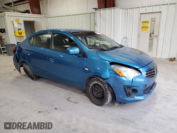 ✅ 2018 Mitsubishi Mirage ES • VIN: ML32F3FJ5JHF03802 • Lot: 92866245. Listed on Copart with 85,654 mi. Free auction sales archive from the USA and detailed vehicle history report at DreamBid. Image 4.