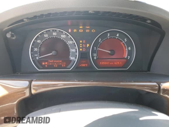 ✅ 2008 BMW 7 Series 750i • VIN: WBAHL83548DT13554 • Lot: 69658185. Listed on Copart with 139,347 mi. Free auction sales archive from the USA and detailed vehicle history report at DreamBid. Image 9.