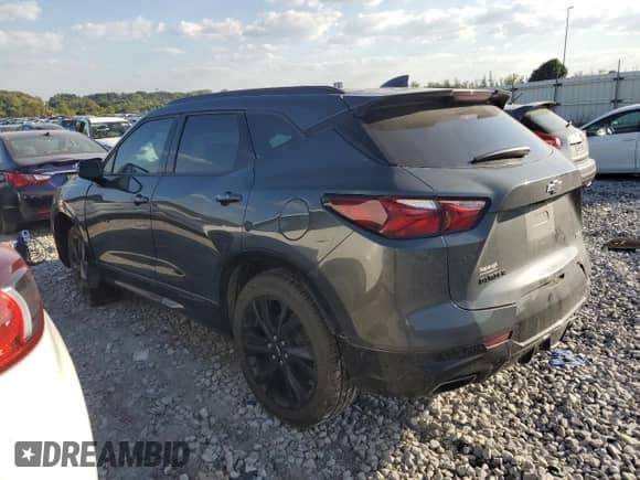 2019 Chevrolet Blazer RS with VIN 3GNKBERS1KS564344, listed as a Copart auction lot 84399085 with 148,801 mi miles and Salvage title. Bid and sale history available at DreamBid. Image 2.