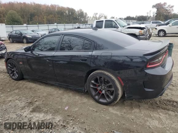 ✅ 2022 Dodge Charger Scat Pack • VIN: 2C3CDXGJ2NH256172 • Лот: 81163764. Опубликован ранее на Copart с пробегом 30 754 миль. Бесплатный доступ к архиву аукционных продаж из США и подробный отчёт об истории автомобиля на DreamBid. Изображение 2.