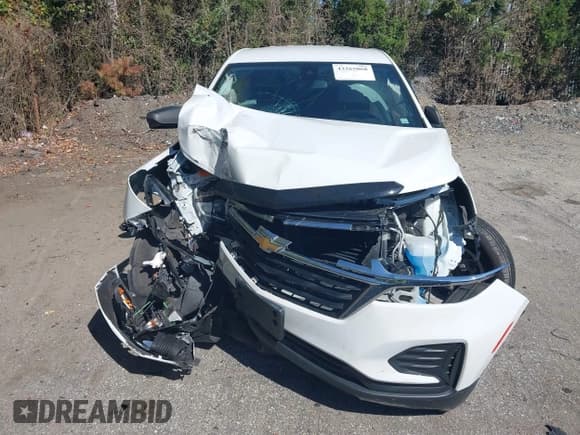 ✅ 2022 Chevrolet Equinox LS • VIN: 3GNAXSEV7NS174008 • Lot: 43265068. Listed on IAAI with 37,417 mi. Free auction sales archive from the USA and detailed vehicle history report at DreamBid. Image 13.