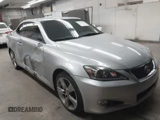 ✅ 2011 Lexus IS 250 C • VIN: JTHFF2C26B2520565 • Лот: 43688191. Опубликован ранее на IAAI с пробегом 196 650 миль. Бесплатный доступ к архиву аукционных продаж из США и подробный отчёт об истории автомобиля на DreamBid. Изображение 1.