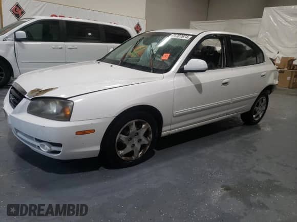 2006 Hyundai Elantra GLS с VIN KMHDN46D56U346935, выставлен на аукционе Copart как лот 71787674 с пробегом Не указан миль и Списание • Salvage title. История ставок и продаж доступна на DreamBid. Изображение 1.