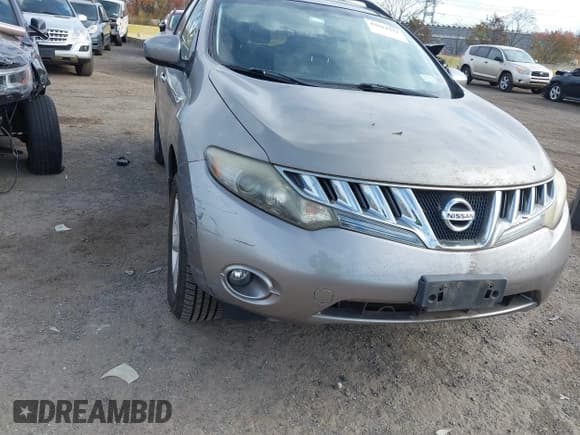 ✅ 2009 Nissan Murano SL • VIN: JN8AZ18W99W103750 • Lot: 43612231. Listed on IAAI with 76,254 mi. Free auction sales archive from the USA and detailed vehicle history report at DreamBid. Image 6.