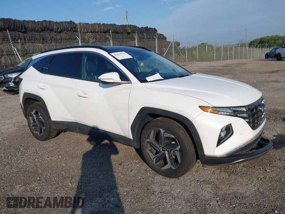 ✅ 2023 Hyundai Tucson Limited • VIN: KM8JFDA28PU105491 • Lot: 42844210. Wystawiony na IAAI z przebiegiem 13 821 mil. Bezpłatny archiwum sprzedaży aukcyjnych z USA i szczegółowy raport historii pojazdu na DreamBid. Zdjęcie 1.