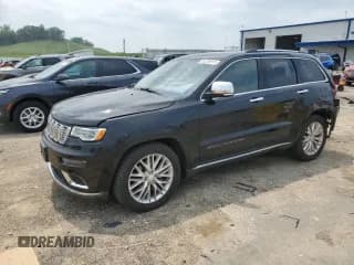 ✅ 2018 Jeep Grand Cherokee Summit • VIN: 1C4RJFJT2JC250226 • Lot: 60229015. Listed on Copart with 138,047 mi. Free auction sales archive from the USA and detailed vehicle history report at DreamBid. Image 1.