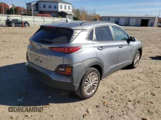 2019 Hyundai Kona SEL z VIN KM8K6CAA6KU323329, wystawiony jako Copart lot #65151762 z przebiegiem 41 870 mil mil oraz . Historia ofert i sprzedaży dostępna na DreamBid. Obrazek 4.