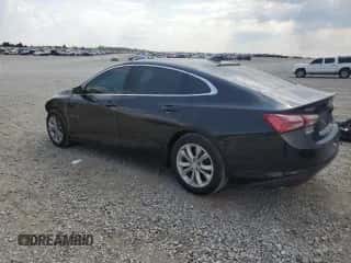 2021 Chevrolet Malibu LT with VIN 1G1ZD5ST7MF021861, listed as a Copart auction lot 80993215 with 74,483 mi miles and Salvage title. Bid and sale history available at DreamBid. Image 2.