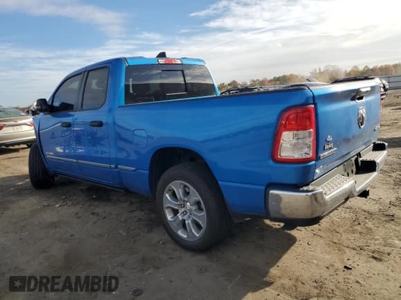 ✅ 2023 Ram 1500 Big Horn • VIN: 1C6RRFBG6PN555436 • Lot: 90226635. Listed on Copart with 35,426 mi. Free auction sales archive from the USA and detailed vehicle history report at DreamBid. Image 2.