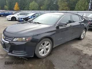 2015 Chevrolet Impala LT with VIN 2G1115SL5F9164552, listed as a Copart auction lot 85416915 with 121,520 mi miles and Salvage title. Bid and sale history available at DreamBid. Image 1.