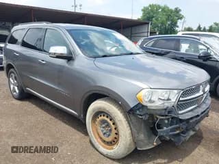 ✅ 2011 Dodge Durango Citadel • VIN: 1D4RE5GG5BC648611 • Lot: 42600814. Listed on IAAI with 186,668 mi. Free auction sales archive from the USA and detailed vehicle history report at DreamBid. Image 1.