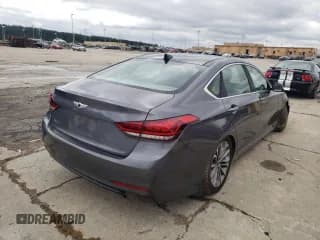 ✅ 2015 Hyundai Genesis 3.8L • VIN: KMHGN4JE2FU040952 • Lot: 39040332. Wystawiony na Copart z przebiegiem 113 872 mil. Bezpłatny archiwum sprzedaży aukcyjnych z USA i szczegółowy raport historii pojazdu na DreamBid. Zdjęcie 4.