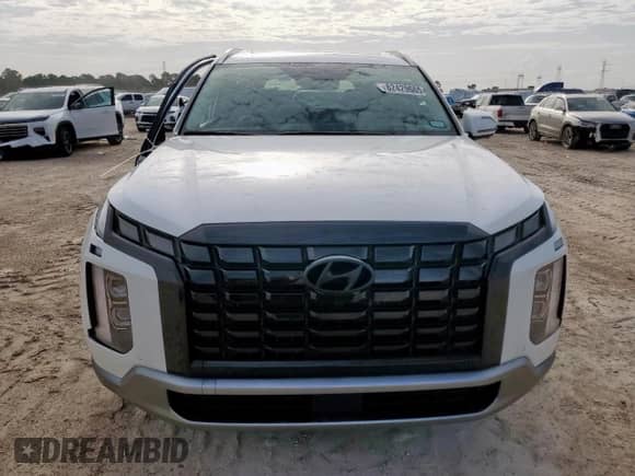 ✅ 2025 Hyundai Palisade Limited • VIN: KM8R54GE1SU848039 • Лот: 62429665. Размещён на Copart с пробегом 7 420 миль миль. Получите бесплатный доступ к архиву аукционных продаж из США и посмотрите подробный отчёт об истории автомобиля на DreamBid. Изображение 5.