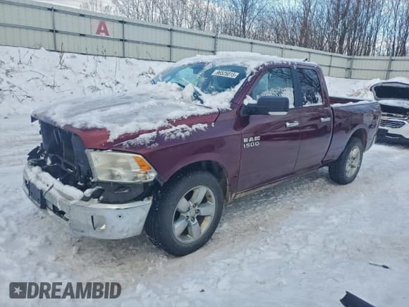 ✅ 2018 Ram 1500 Big Horn • VIN: 1C6RR7GG0JS310820 • Lot: 96525015. Listed on Copart with 167,411 mi. Free auction sales archive from the USA and detailed vehicle history report at DreamBid. Image 1.