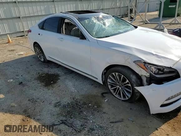 2016 Hyundai Genesis 3.8L z VIN KMHGN4JE1GU133074, wystawiony jako Copart lot #68742404 z przebiegiem Nie podano mil oraz Szkoda całkowita • Salvage title. Historia ofert i sprzedaży dostępna na DreamBid. Obrazek 10.