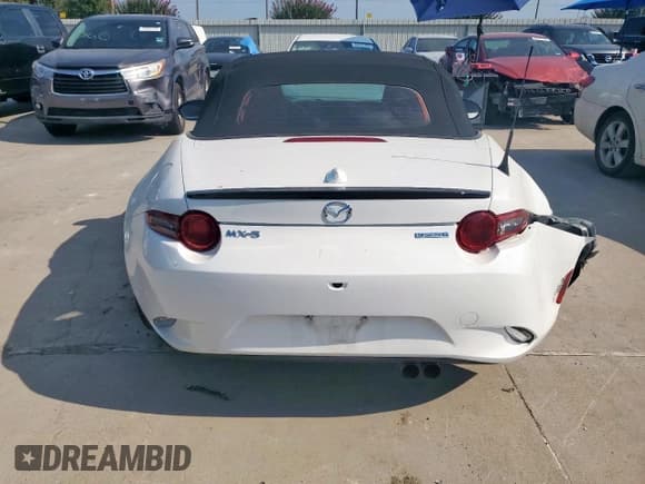 ✅ 2021 Mazda MX-5 Miata Club • VIN: JM1NDAC72M0461151 • Lot: 69596745. Listed on Copart with 37,149 mi. Free auction sales archive from the USA and detailed vehicle history report at DreamBid. Image 6.