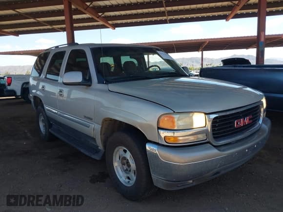 ✅ 2005 GMC Yukon SLE • VIN: 1GKEK13V55J138927 • Лот: 43121301. Опубликован ранее на IAAI с пробегом Не указан. Бесплатный доступ к архиву аукционных продаж из США и подробный отчёт об истории автомобиля на DreamBid. Изображение 1.