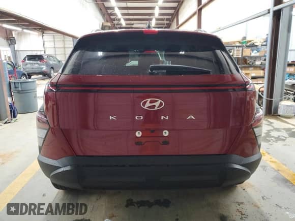 2024 Hyundai Kona SEL with VIN KM8HB3AB0RU059842, listed as a Copart auction lot 83049834 with 13,707 mi miles and Salvage title. Bid and sale history available at DreamBid. Image 6.