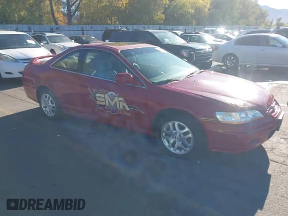 2001 Honda Accord EX z VIN 1HGCG22531A026926, wystawiony jako IAAI lot #43561897 z przebiegiem 318 749 mil mil oraz . Historia ofert i sprzedaży dostępna na DreamBid. Obrazek 1.