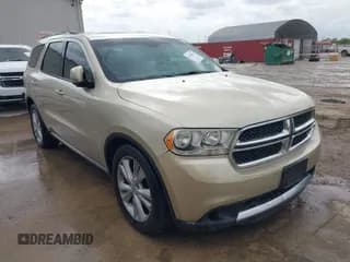 ✅ 2012 Dodge Durango Crew • VIN: 1C4SDJDT8CC172464 • Lot: 43788716. Listed on IAAI with 227,330 mi. Free auction sales archive from the USA and detailed vehicle history report at DreamBid. Image 1.
