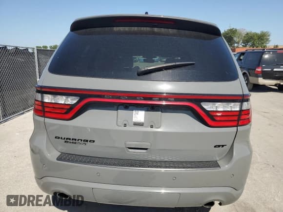 ✅ 2023 Dodge Durango GT • VIN: 1C4RDHDGXPC624950 • Lot: 52185795. Wystawiony na Copart z przebiegiem 37 265 mil. Bezpłatny archiwum sprzedaży aukcyjnych z USA i szczegółowy raport historii pojazdu na DreamBid. Zdjęcie 6.