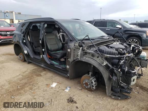 2021 Chevrolet Blazer RS z VIN 3GNKBKRS2MS515770, wystawiony jako Copart lot #58740134 z przebiegiem Nie podano mil oraz Szkoda całkowita • Salvage title. Historia ofert i sprzedaży dostępna na DreamBid. Obrazek 4.